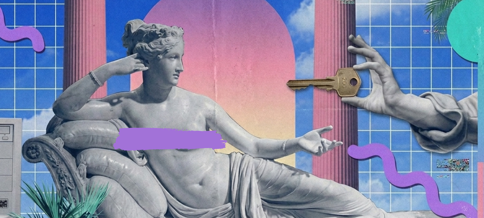 PC VAPORWAVE STYLE